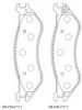 ASIMCO KD6330 Brake Pad Set, disc brake
